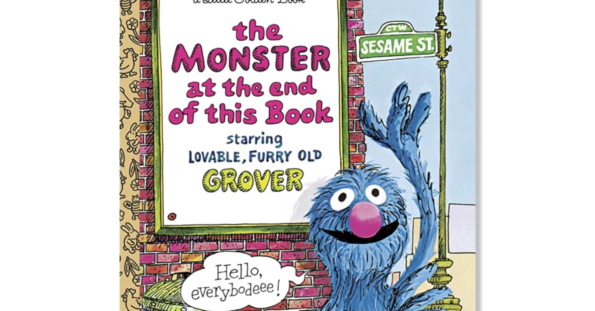 とっても愛らしいグローバーが一人芝居〜The Monster at the end of