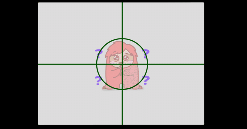 日の丸構図