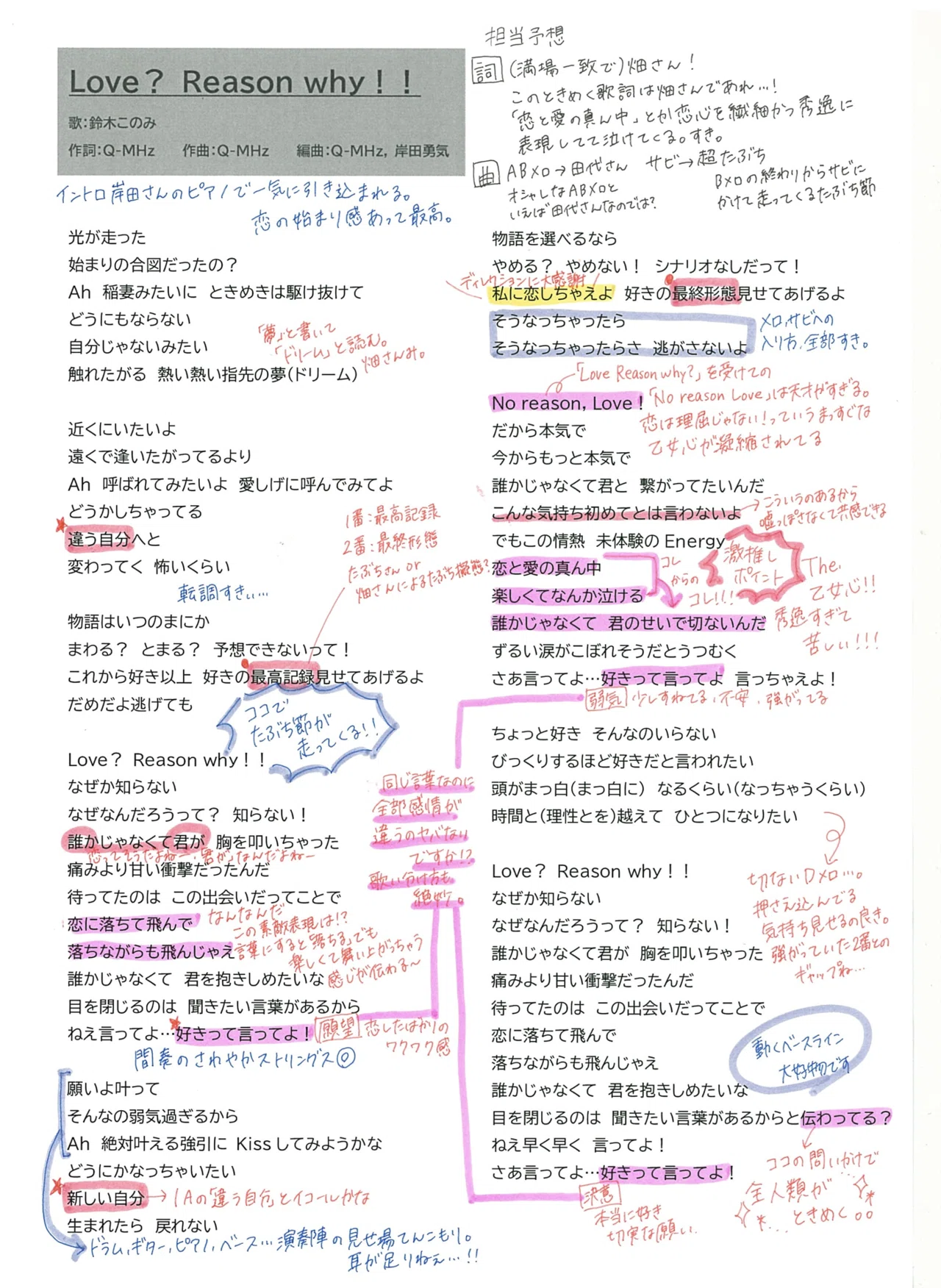 誰か」じゃなくて「君」のせい｜MONOLOGUE団！