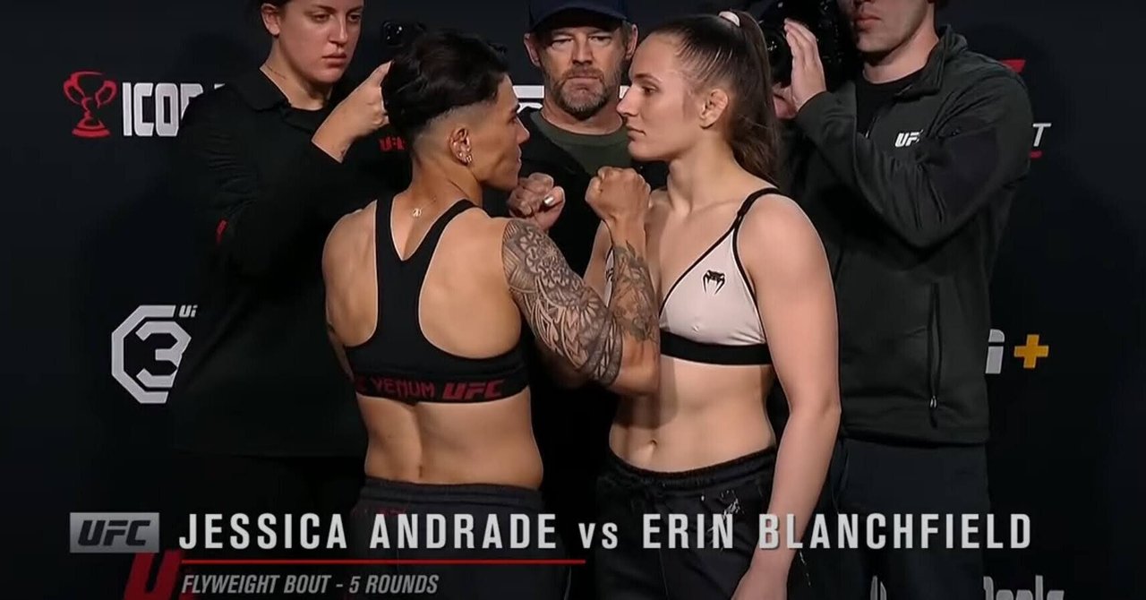 ＃19　Jéssica Andrade  vs.  Erin Blanchfield　のプレビュー