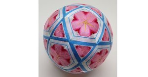 187 手まり「さくら」の作り方｜てまり-ねこ
