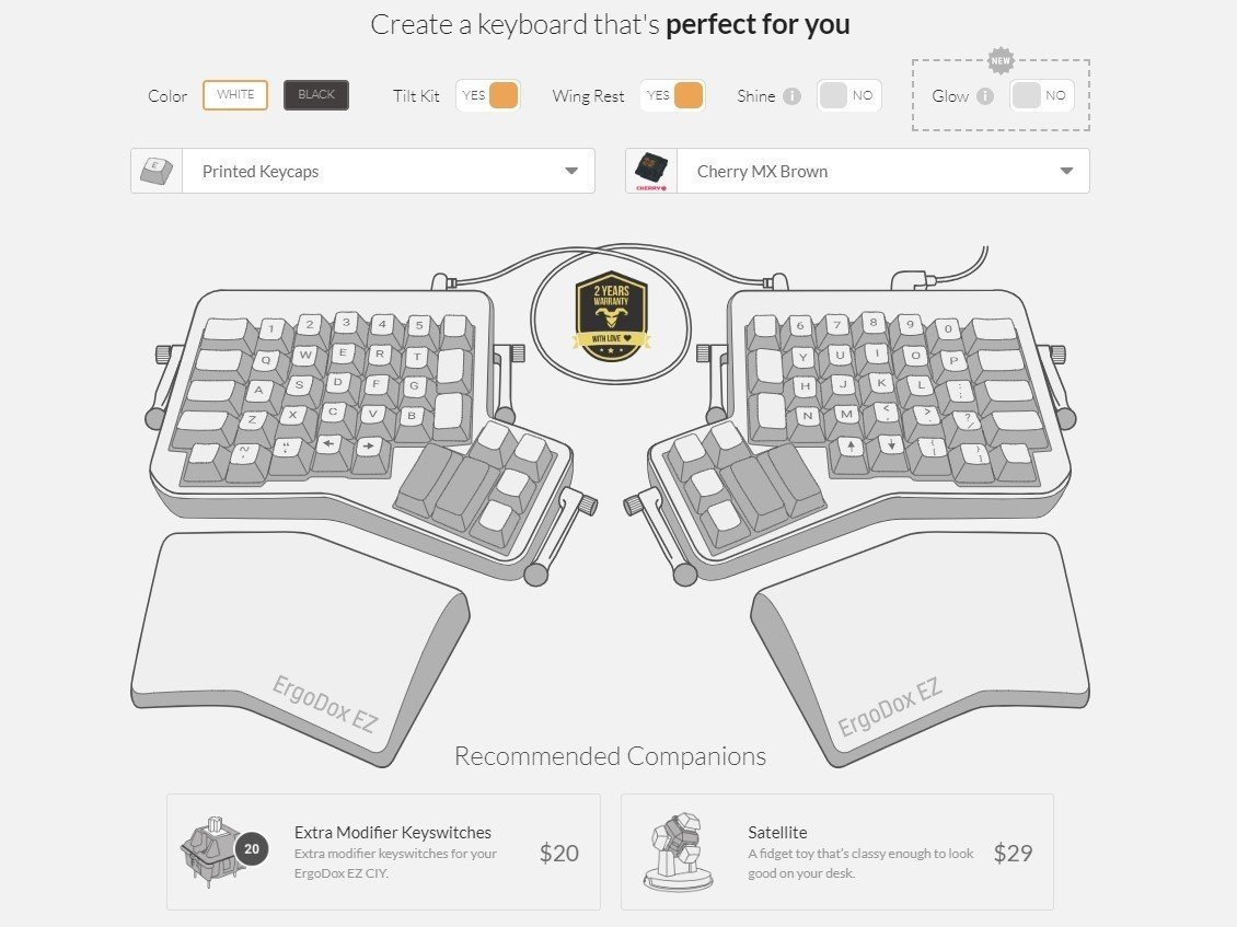 自作キーボードのハードルが高そうなので「ErgoDox EZ」を買って 自作キーボードのハードルが高そうなので「ErgoDox EZ」を買って