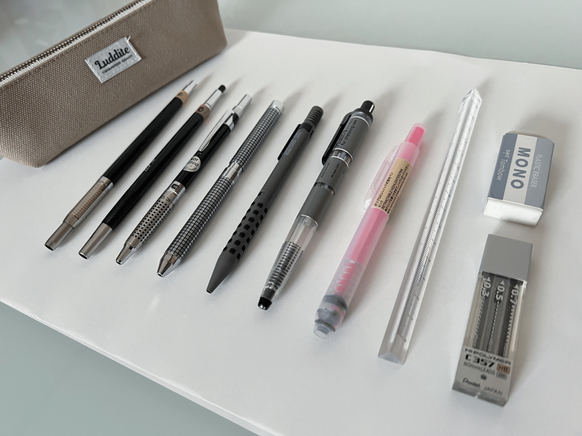 こげぱん、筆箱、シャーペン、ボールペン他 買ってきた廃番のペン紹介！【文房具】【シャーペン ボールペン