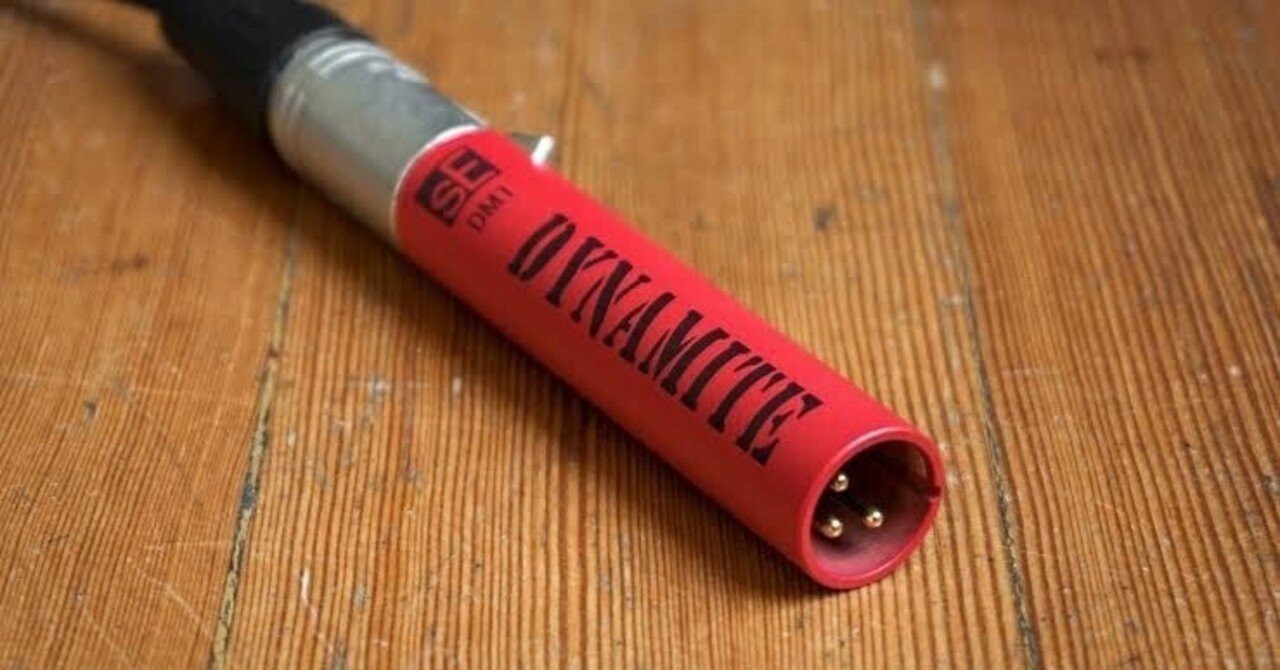 インラインマイクプリsEElectronics DYNAMITE(DM1)レビュー