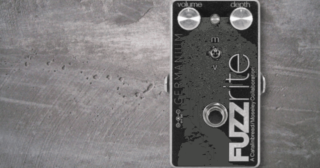 最初期、ゲルマニウムバージョンのFUZZRITEを再現！さらに新モードも