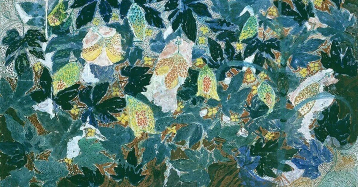 絵画 作 丸木スマ(原爆の図の作者のお母様)