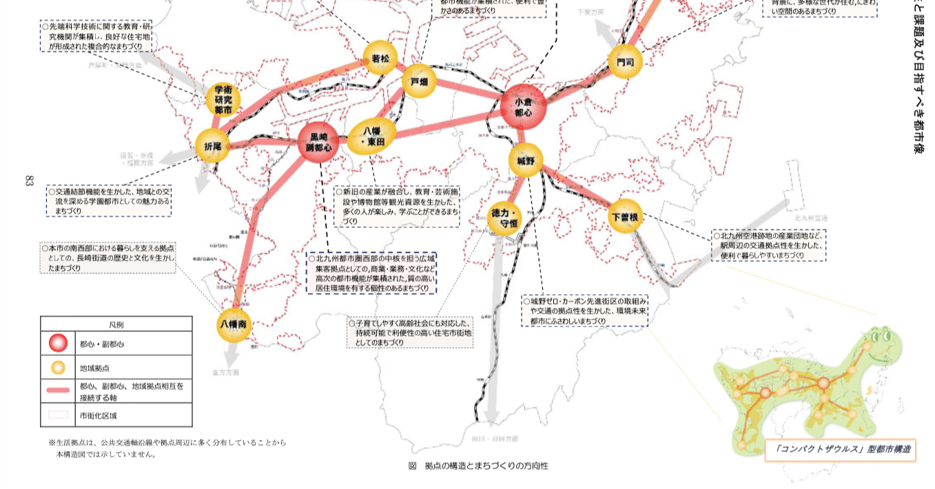 人口１００万人の復活」というような目標よりも大事なことがある。「生活利便性」や「コンパクトさ」などだ。｜茂木 豊 ( Yutaka MOTEKI )