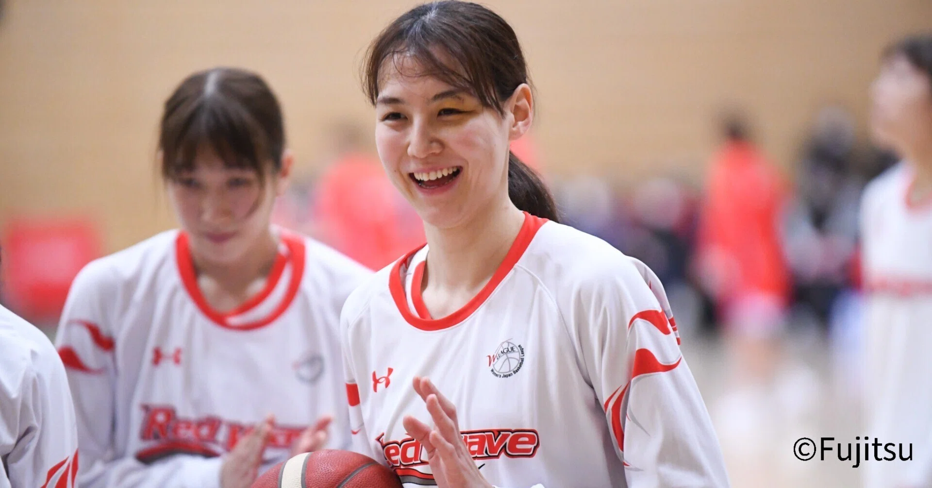 バスケットはみんなで楽しむもの／田中真美子①｜富士通レッドウェーブ