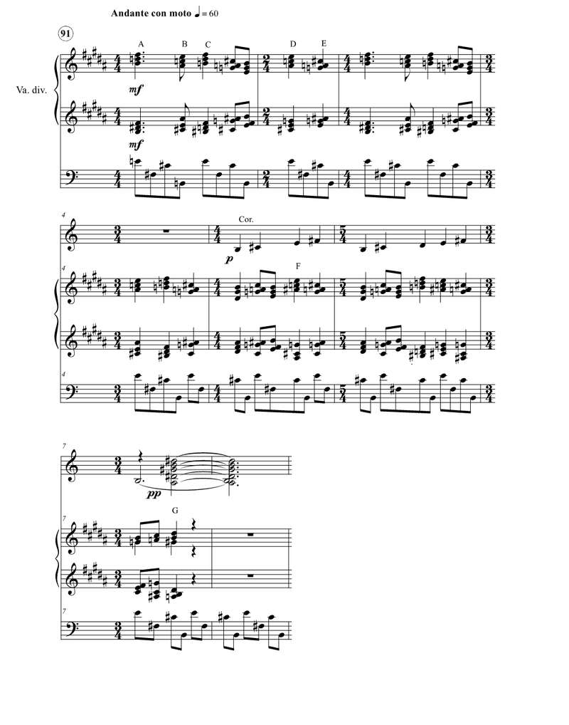 Stravinsky The Rite Of Spring R N 91 Divided Violas Jun Yamamoto Note Stravinsky The Rite Of Spring R N 91 Divided Violas Jun Yamamoto Note