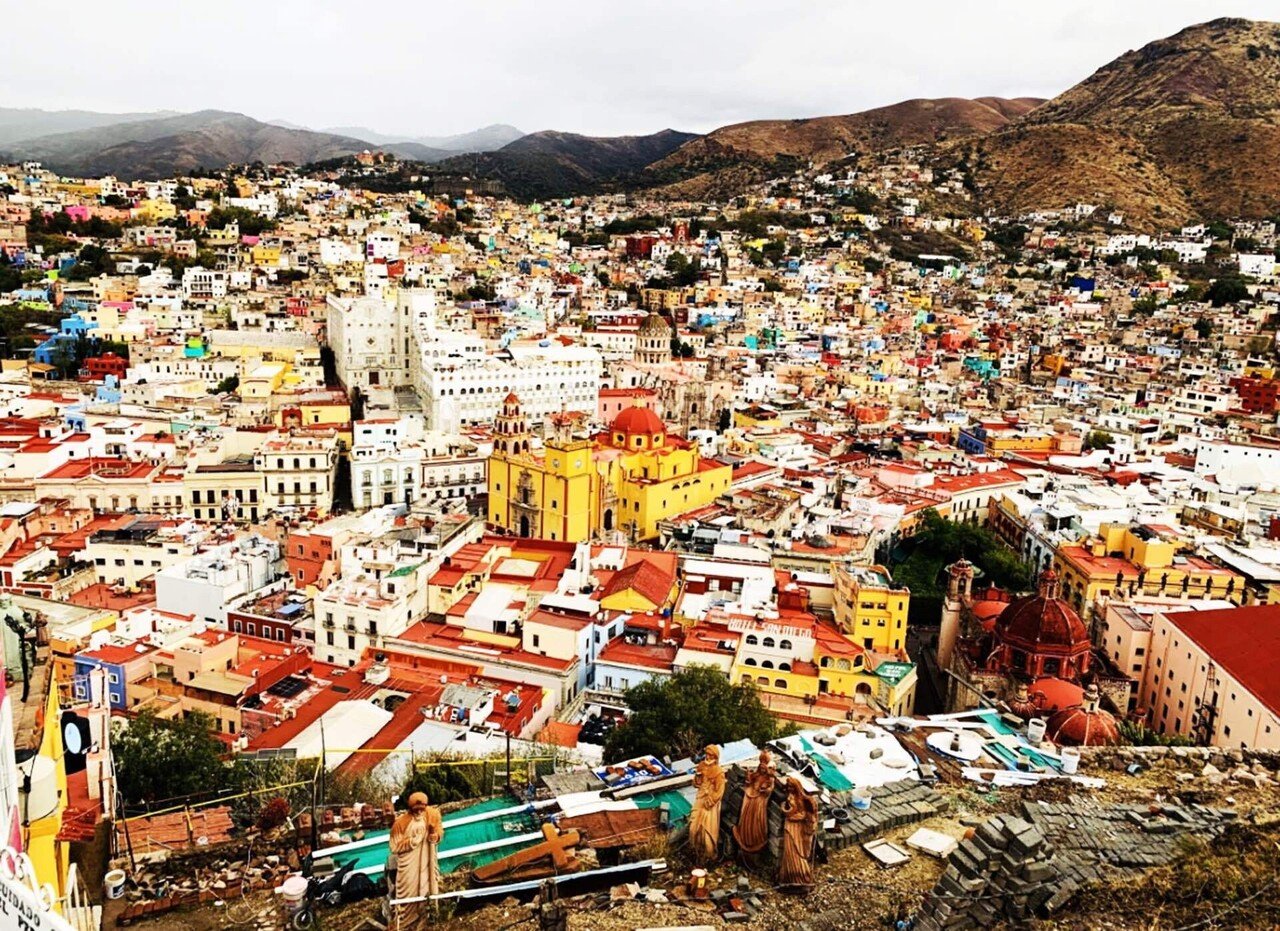 メキシコ　グアナフアトの風景