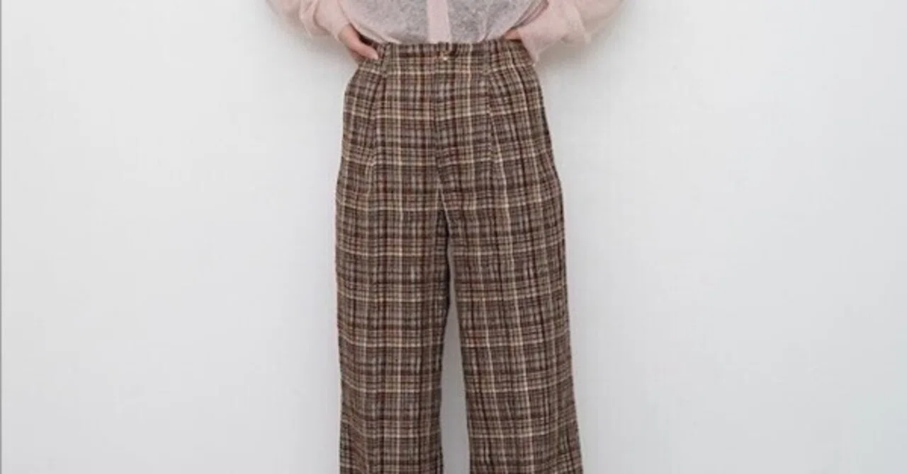 春夏の主役ボトム【AURALEE】LINEN SILK CHECK PANTS｜THIRTY