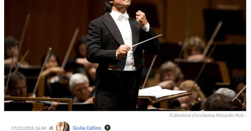 Riccardo Muti contro i musicisti improvvisati e in difesa del frac