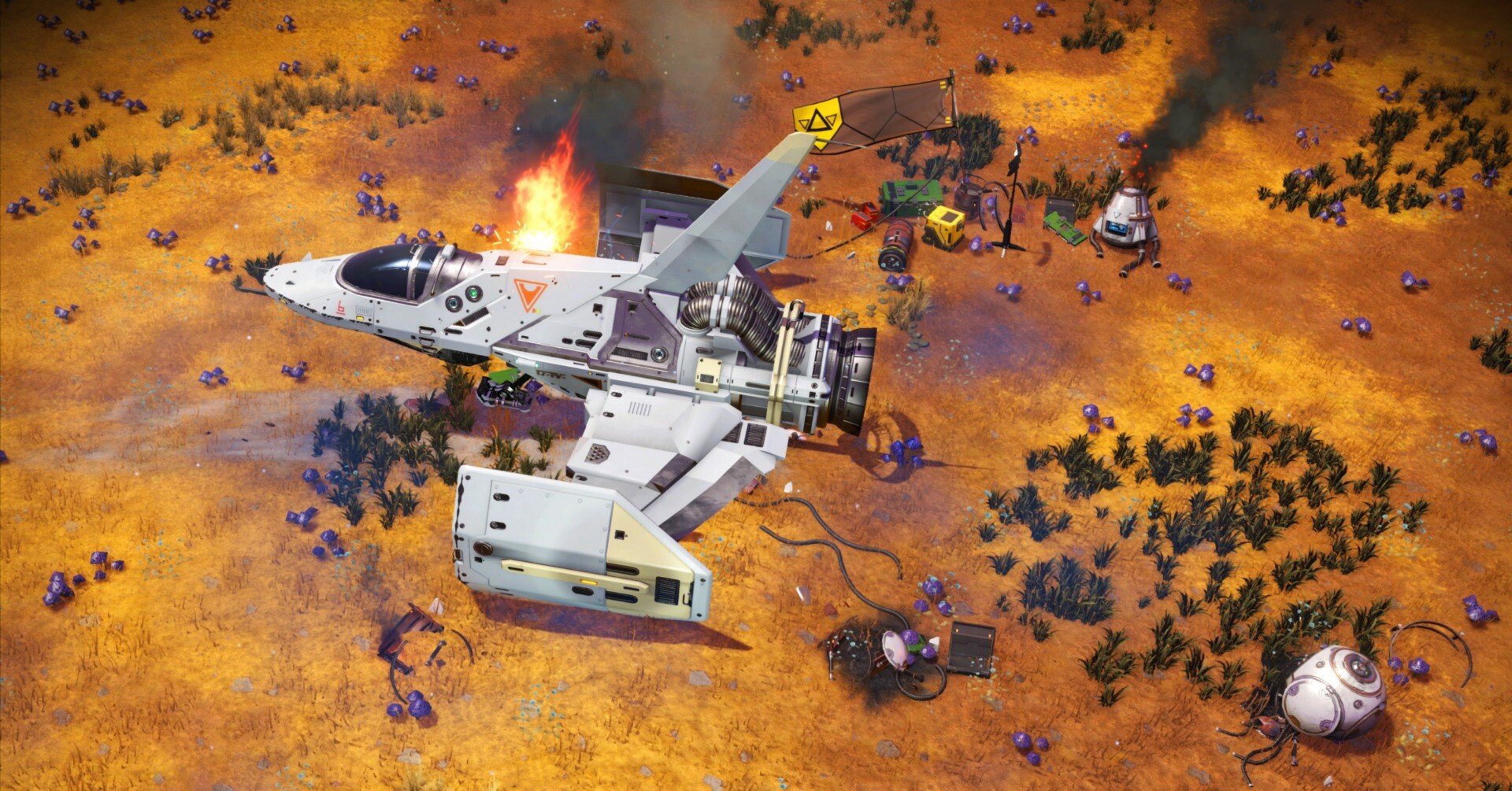 序盤の金策におすすめの墜落宇宙船探し No Man's Sky（ノーマンズ