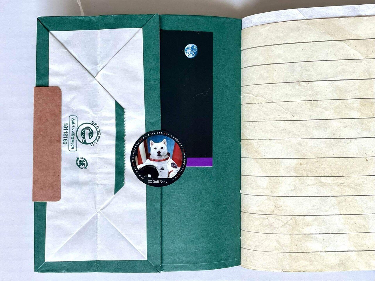 ジャンクジャーナル＊「貼る」を楽しむGlue book｜mai*