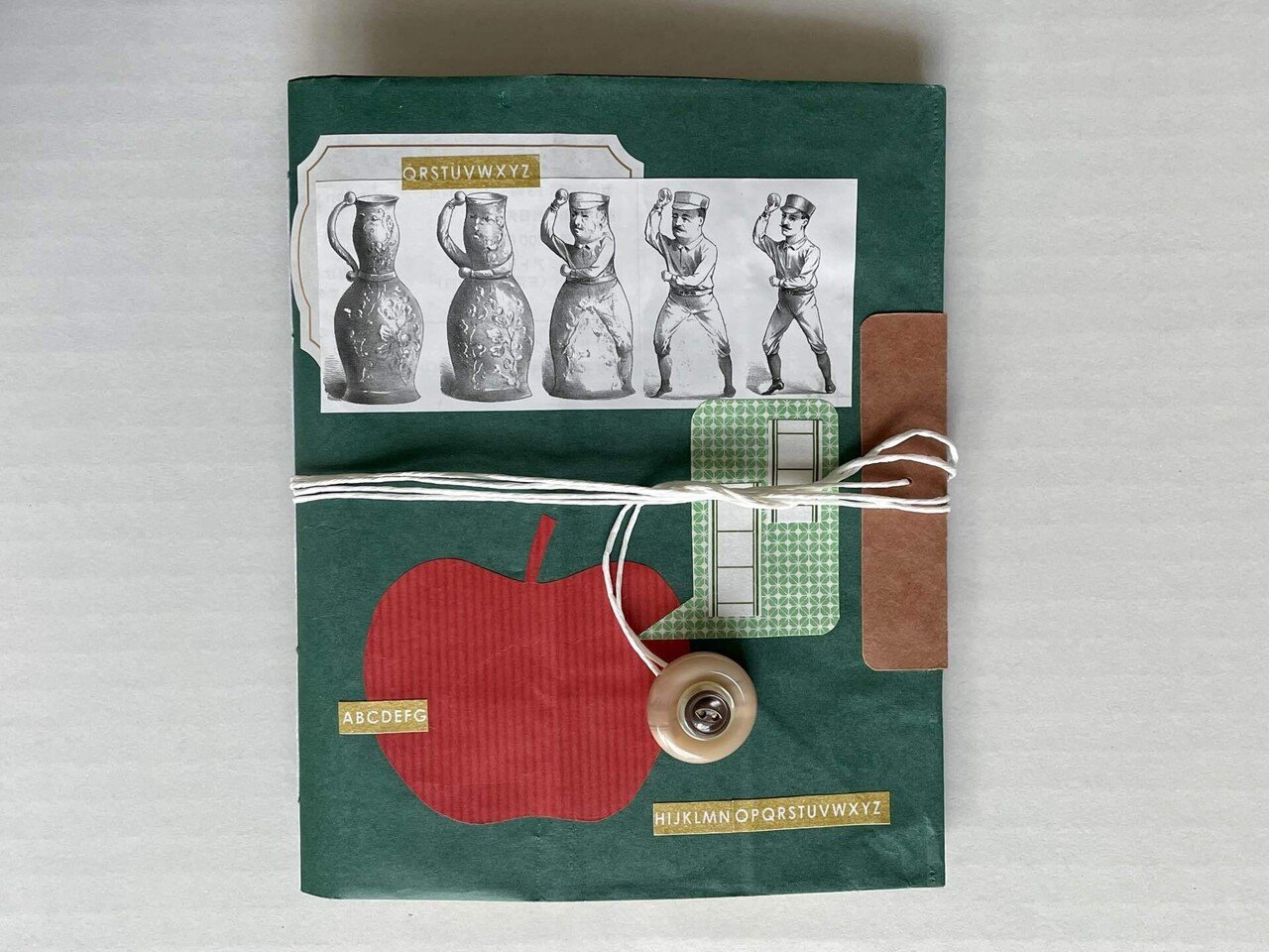 JUNKJOURNAL✤『レッスンnote』 ジャンクジャーナル＊「貼る」を楽しむGlue book｜mai*
