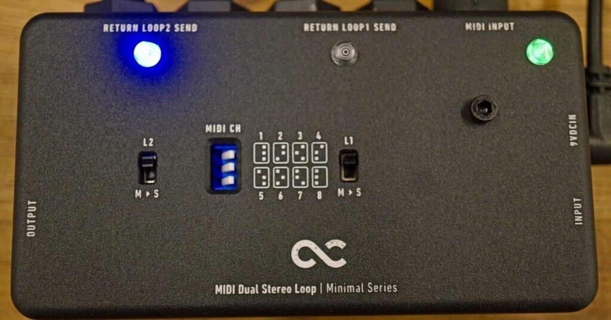 Minimal Series MIDI Dual Stereo Loop (OC-M-MDSL) – One