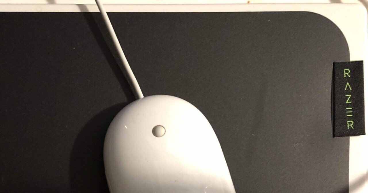 RAZERの極薄マウスパッド｜アラン藤島