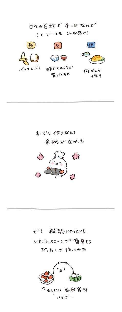 久々のお菓子作り楽しかった話です 植月えみり Note