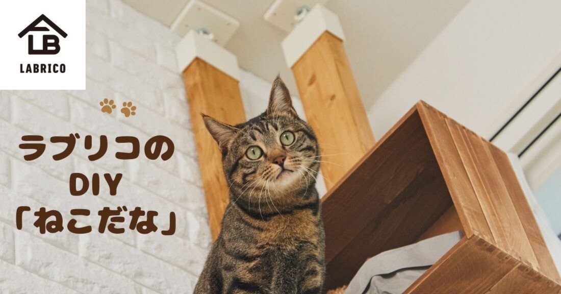 ねこの日スペシャル企画「LABRICO(ラブリコ) 」で作るDIY「ねこ