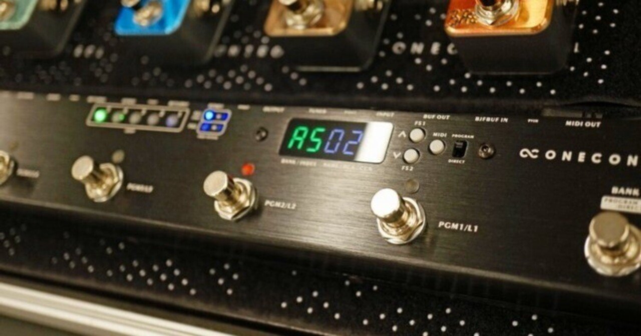 人気プログラマブルスイッチャー、One Control Caiman Tail Loop