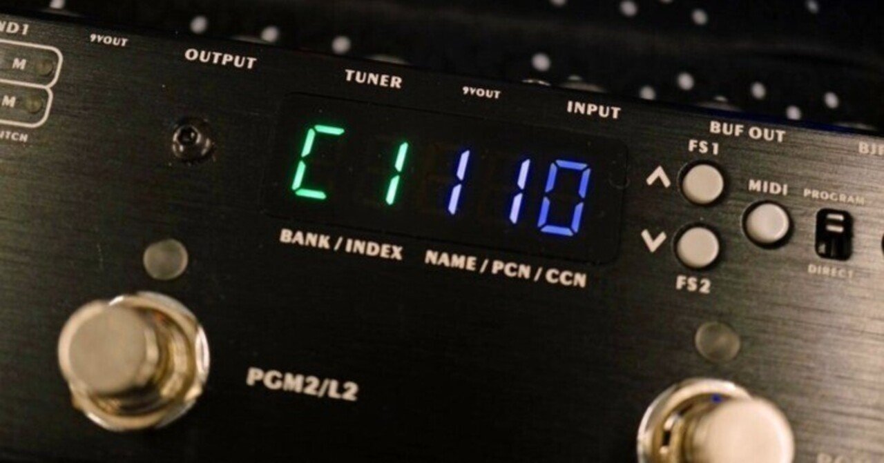 人気プログラマブルスイッチャー、One Control Caiman Tail Loopの