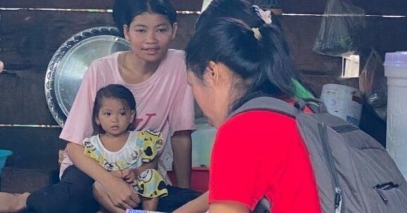 カンボジア インターンブログ③　低体重児の家庭訪問を通して