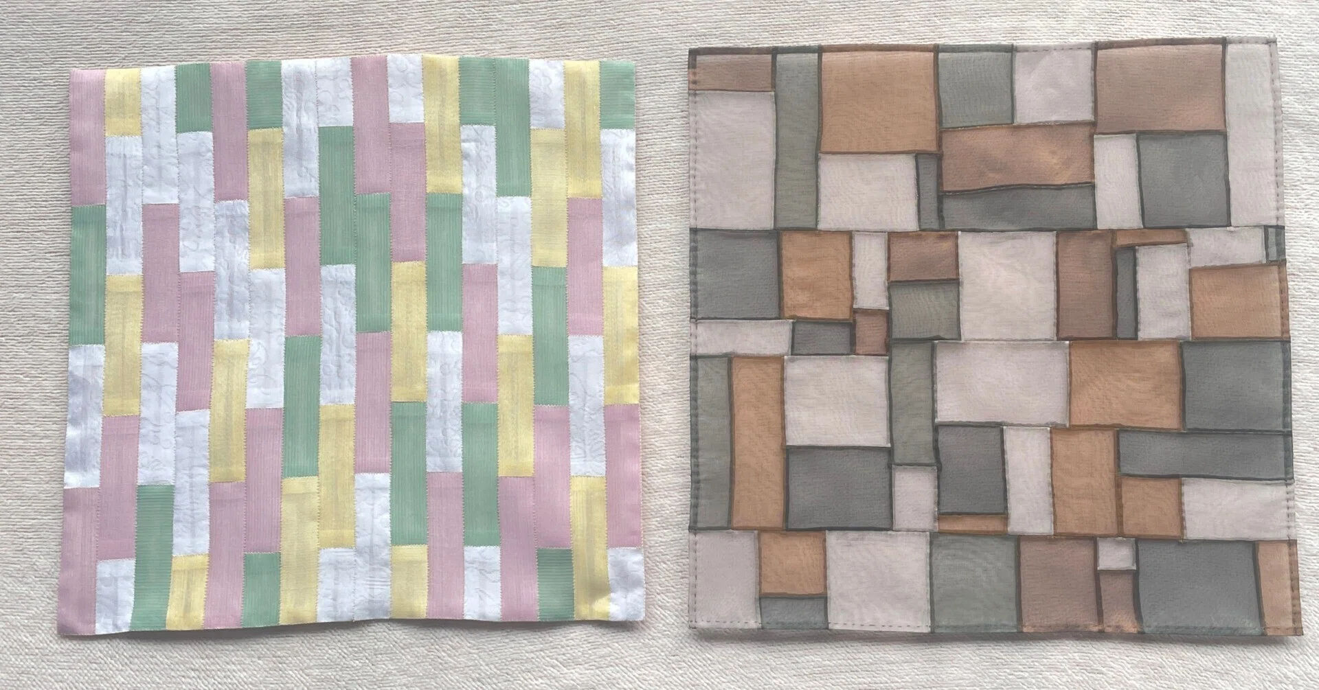 ポジャギNo.53 Unique Silk & Faux Silk｜pojagi*sono