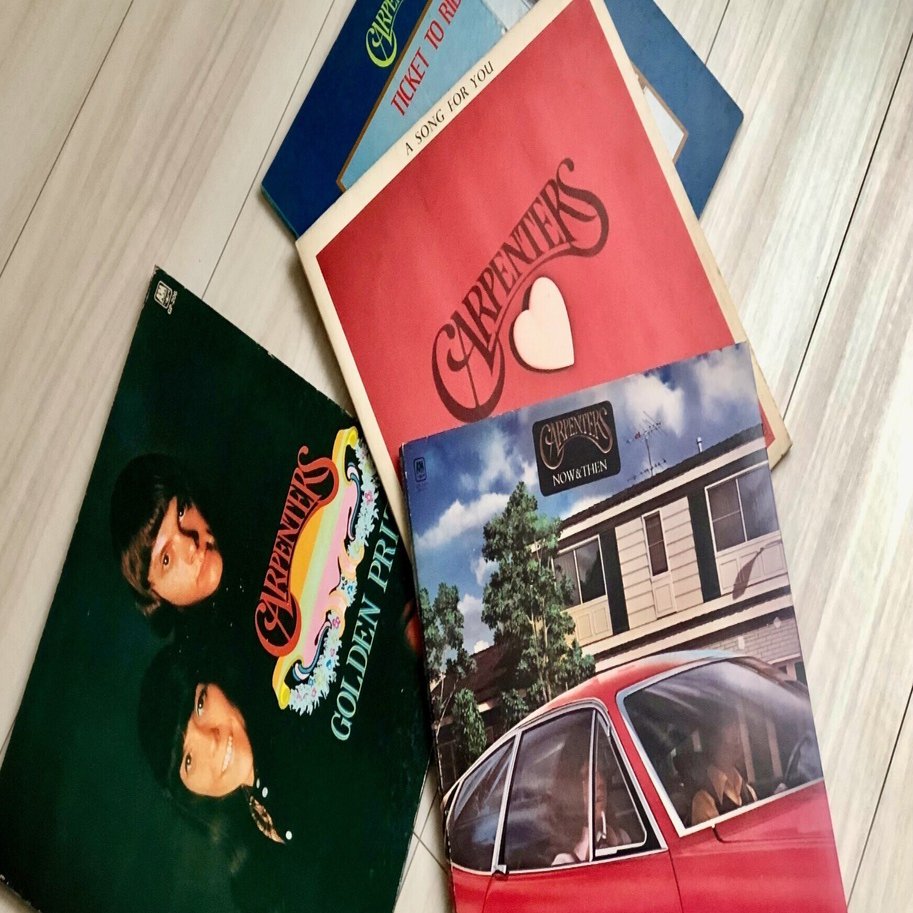 高校生の時に買った「カーペンターズ」のレコードが出て来た｜スダ ハジメ