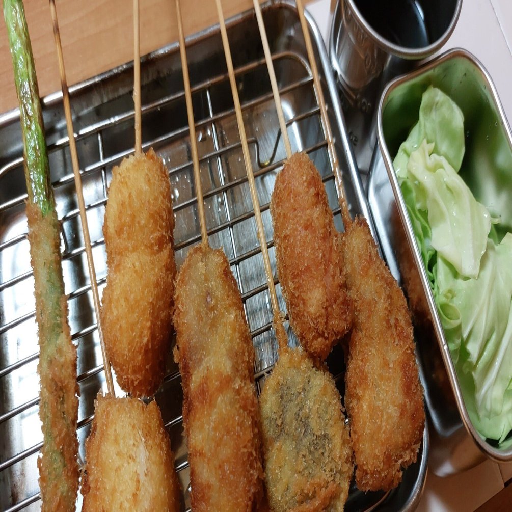 ビール飲むで。串カツやもん。｜tokeiya