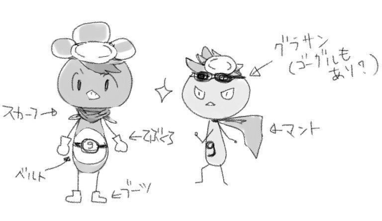 かっぱイラスト キャラ編 水菜月 Note