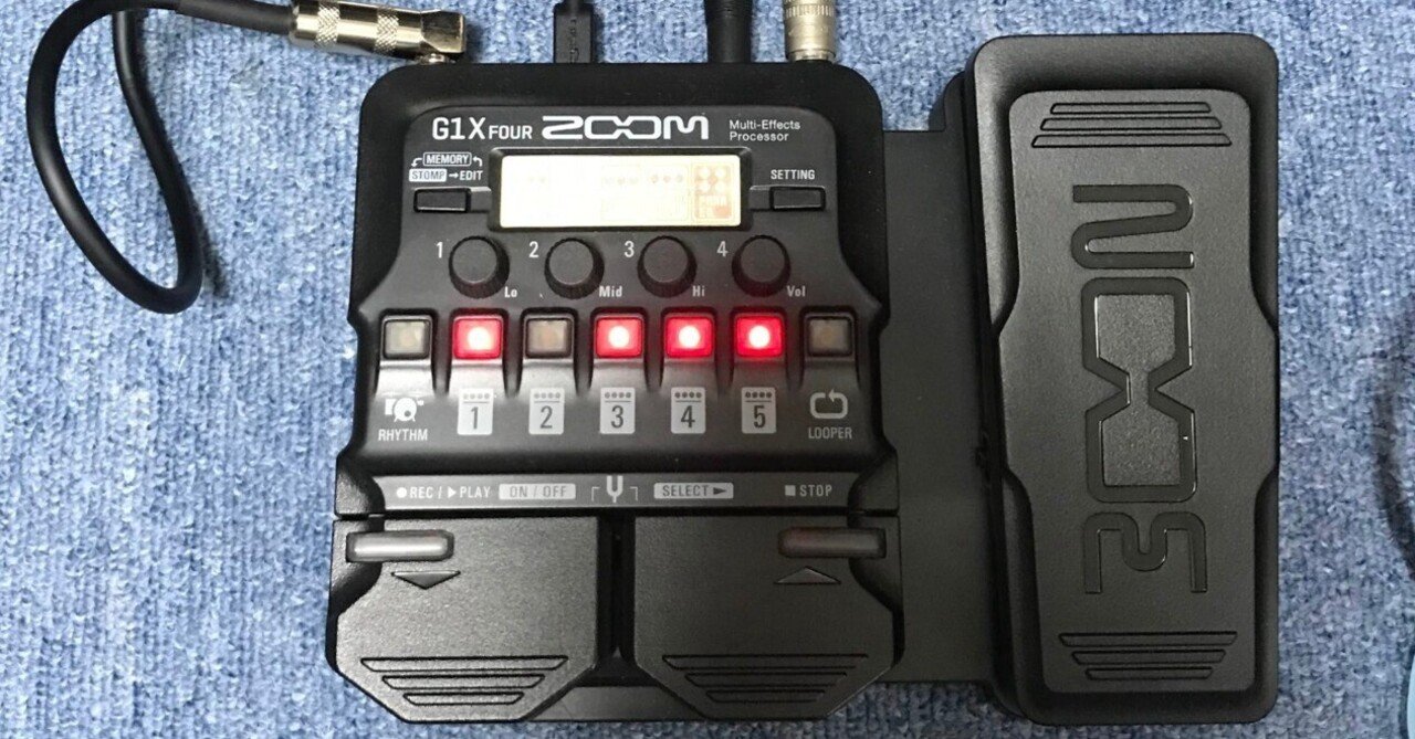 mikuro06 様専用 zoom G1X FOUR マルチエフェクター