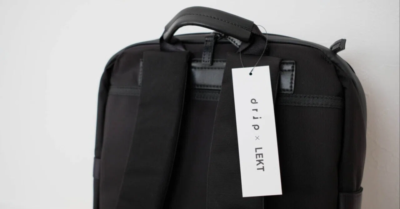 drip FLOORPACK drip×LEKT バックパック 旧型】2階建てだから取り出しやすい、しまいやすい「FLOORPACK