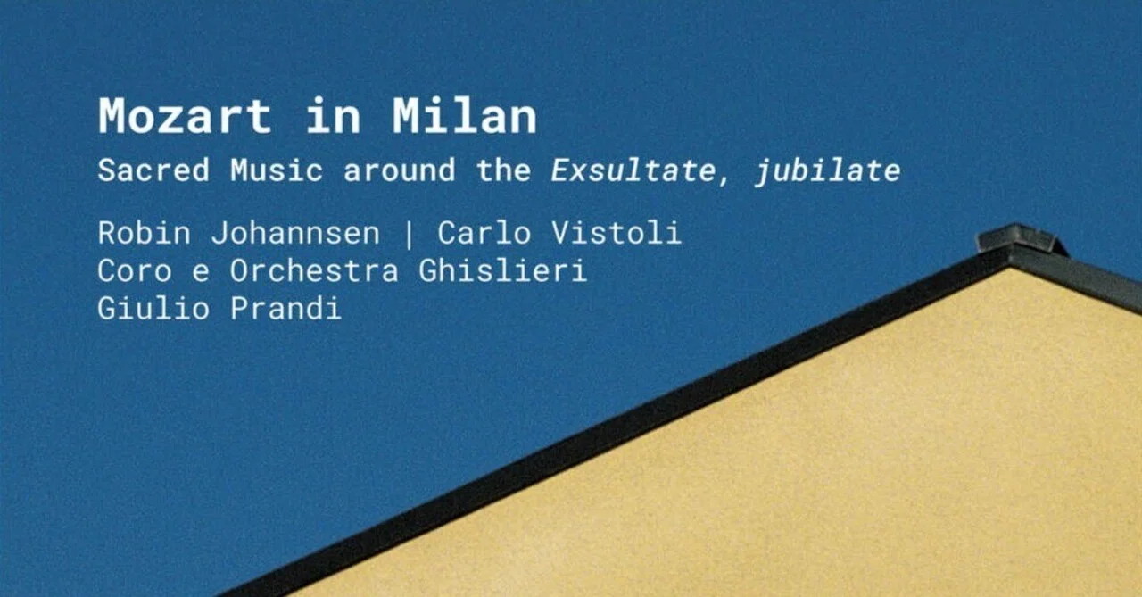 February 25th, taking a peek at a church in Milan during Mozart's time ...