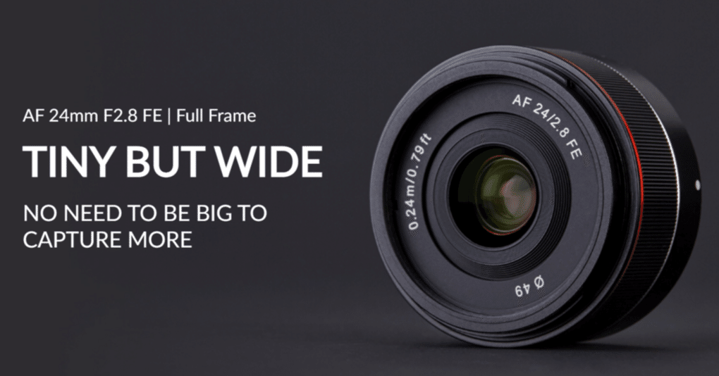 SAMYANGの単焦点広角レンズ24mm F2.8を買ったらα7sがお散歩カメラに