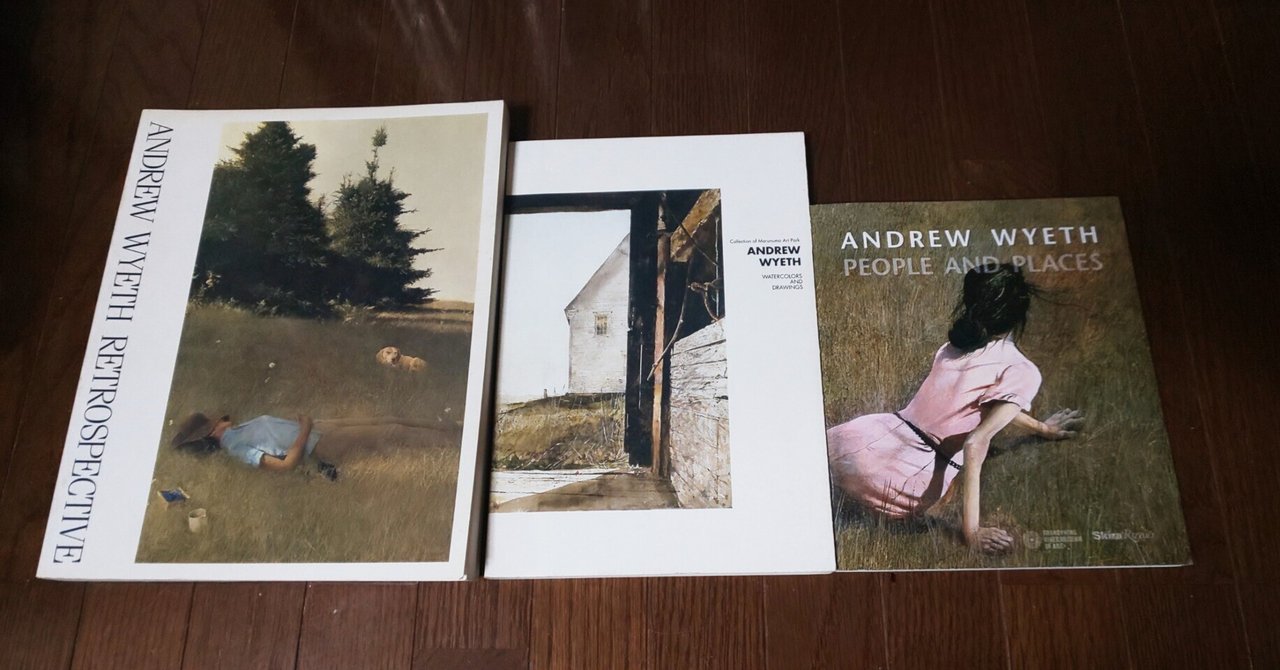 愛知県美術館『アンドリュー・ワイエス展』（1995年）カタログ（図録） 愛知県美術館『アンドリュー・ワイエス展』（1995年）カタログ