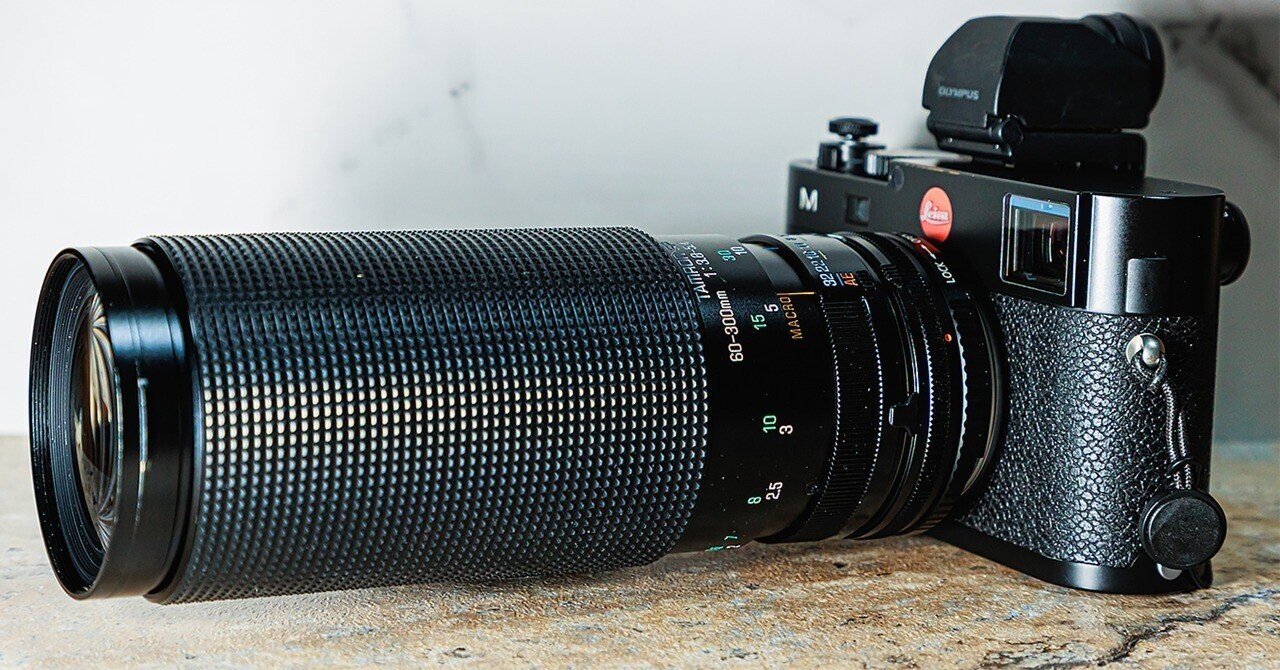 せめてライカと望遠を｜FlatWest_HADO