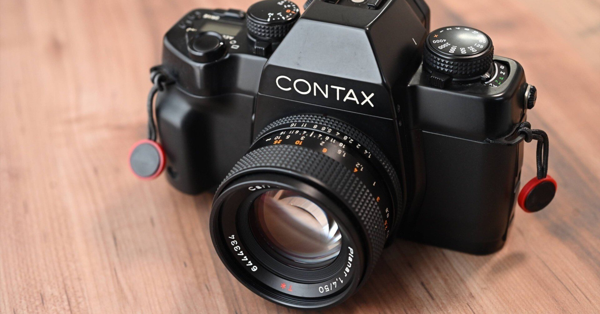 大幅値下げ！　CONTAX 一眼レフ　カメラ　レンズ付き 7d6cb5d9727e57901fc9a0d5430987