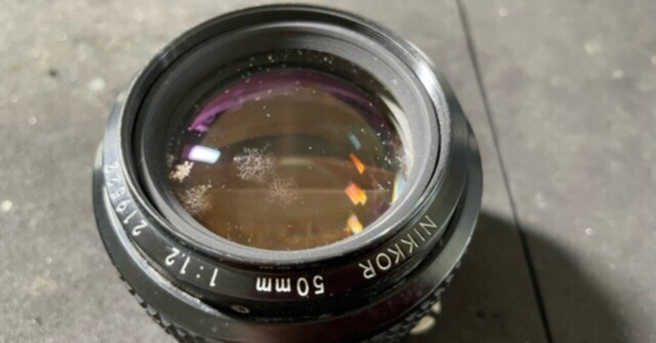 NIKON AI NIKKOR 50mm F1.2 分解清掃｜FWP_office