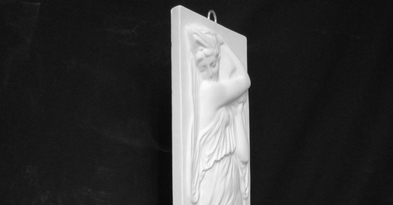 L-608 ニンフレリーフ｜石膏像ドットコム（脇本）