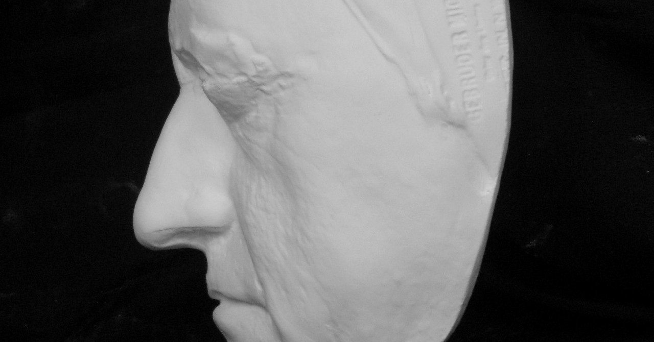 M 464 ゲーテデスマスク 石膏像ドットコム 脇本 Note