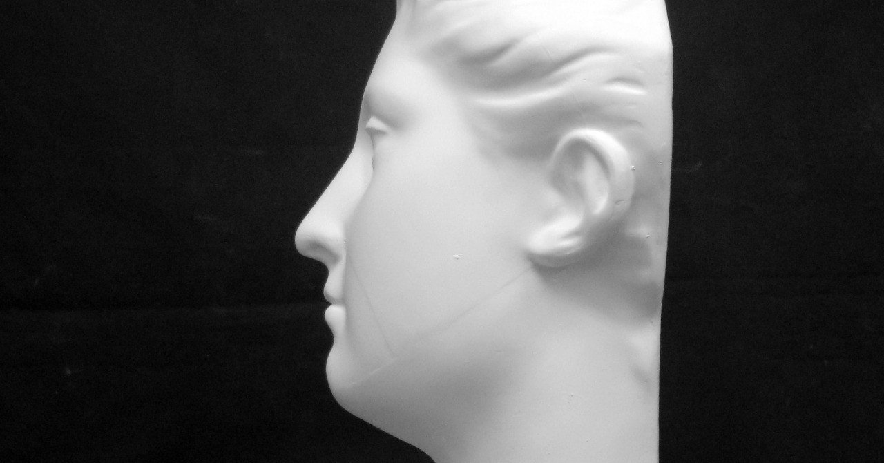 M-414 ダイアナ半面｜石膏像ドットコム（脇本）