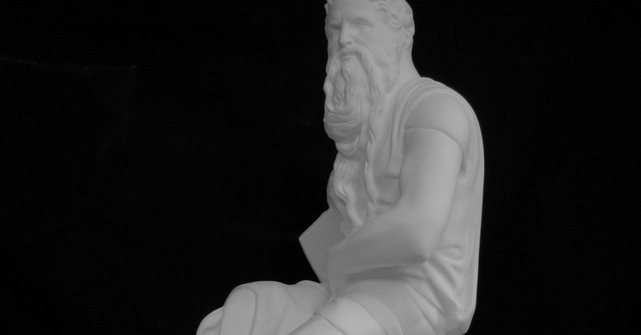 N-048 モーゼ全身像｜石膏像ドットコム（脇本）