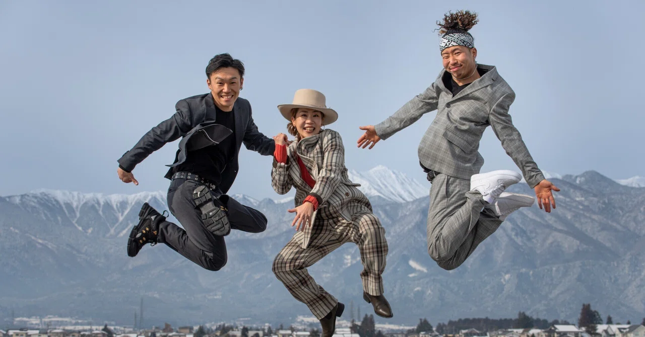 信州在住のプロダンサー3人が、信州で「ストリートダンスを広める一般 