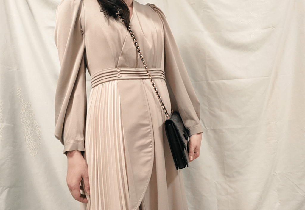 herlipto Pleated Tulle Midi Dress♡ 小嶋陽菜 Herlipto Bicolor Knit