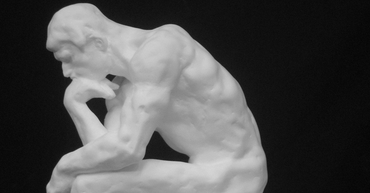 N-044 ロダン作 考える人（大）｜石膏像ドットコム（脇本）