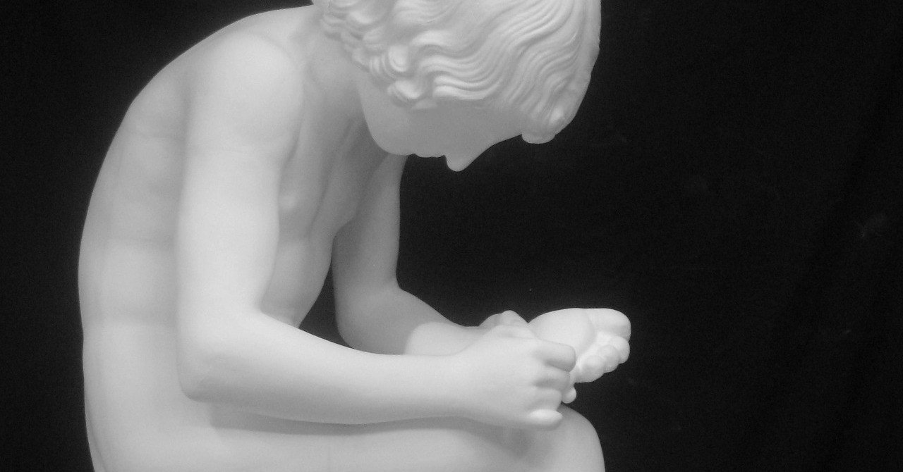 N-033 とげぬき童子全身像（大）｜石膏像ドットコム（脇本）