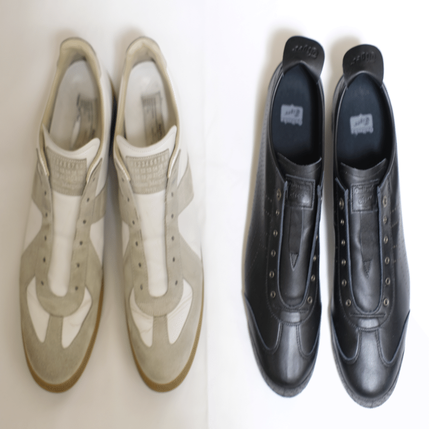 生地見本Ｏ No.6 オニツカタイガー / Mexico 66 SD SLIP-ON｜風