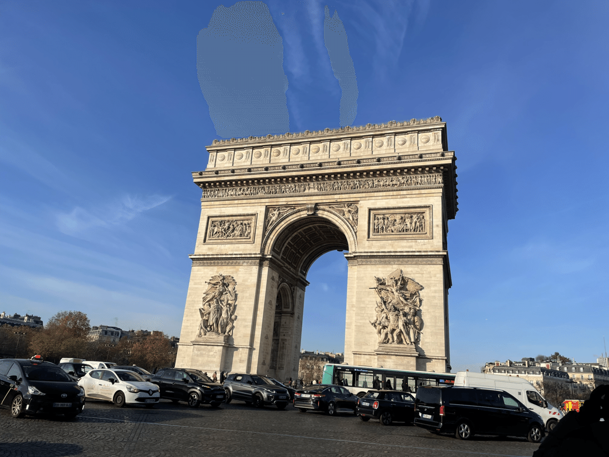 岩崎鉦吾 油彩 エトワール凱旋門 Arc de Triomphe Paris 25) 岩崎鉦吾