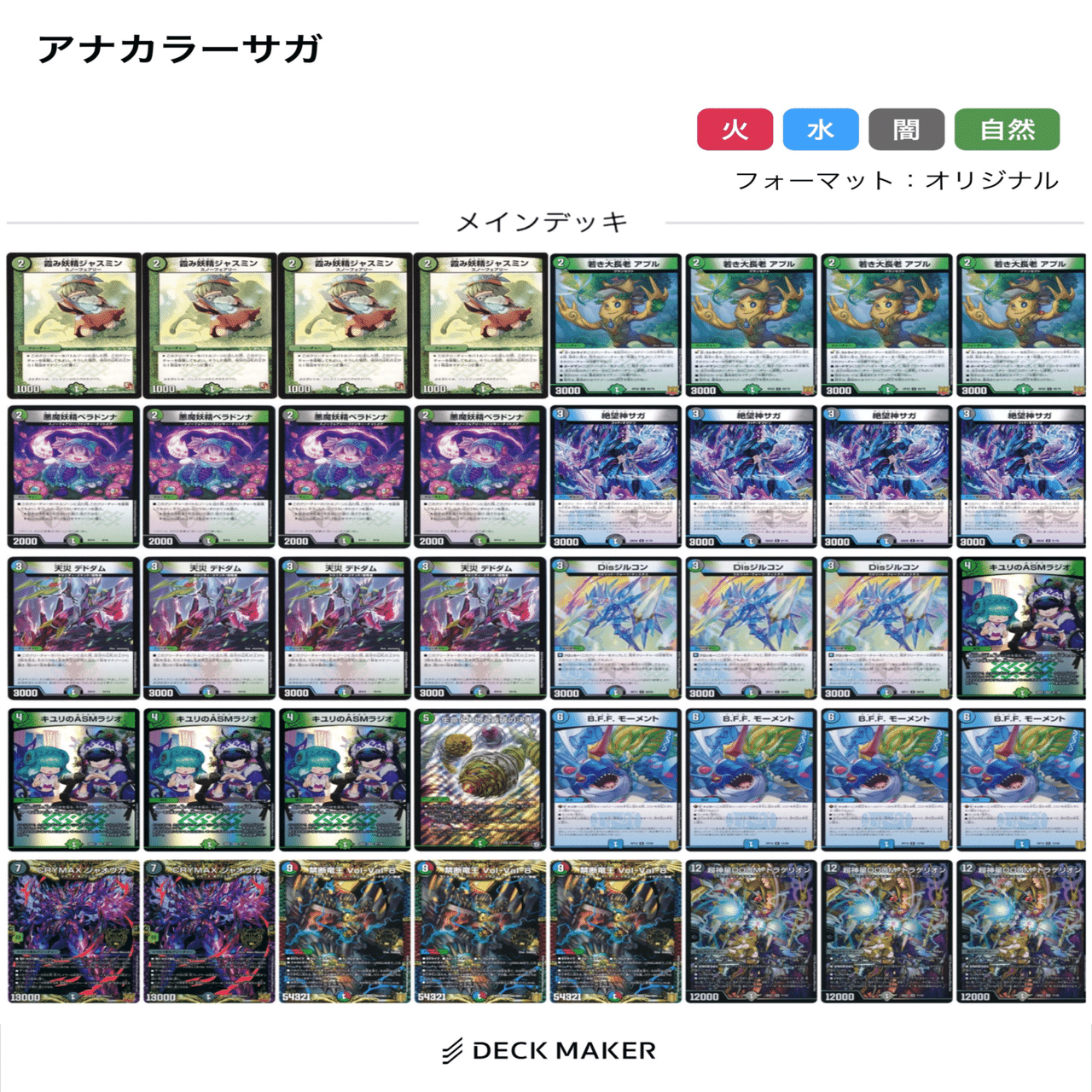 アナカラーサガちょこっと｜ましろまる