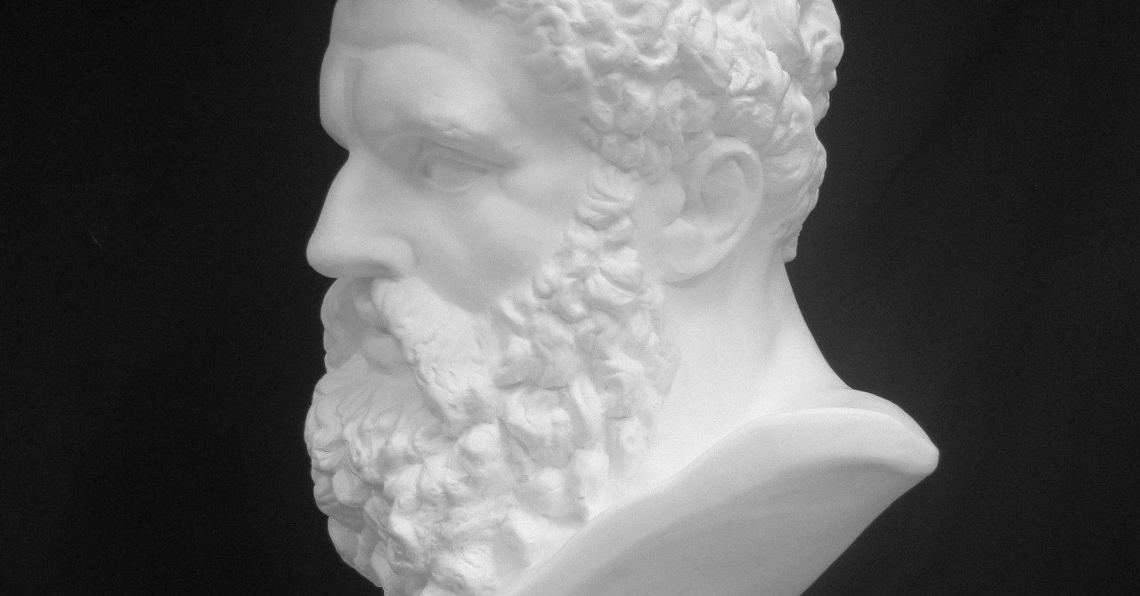 S-228 ファルネーゼのヘラクレス頭像｜石膏像ドットコム（脇本）